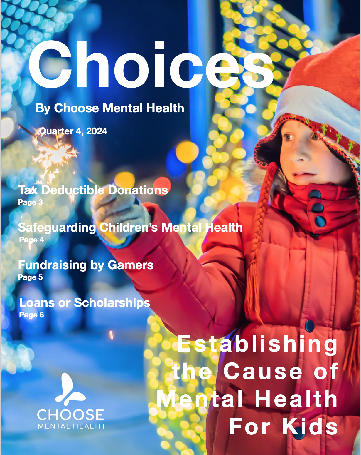 Boy celebrating with sparkler.